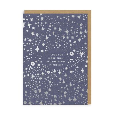 Stars In The Sky Greeting Card (1299)