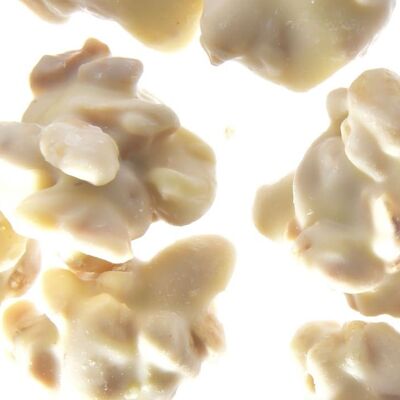 BULK: Rock of white chocolate coated peanuts