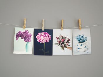 Carte postale lilas 6