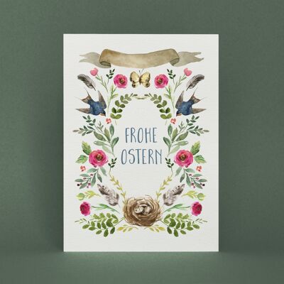 Joyeuses Pâques carte postale