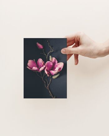 Carte postale magnolia 3