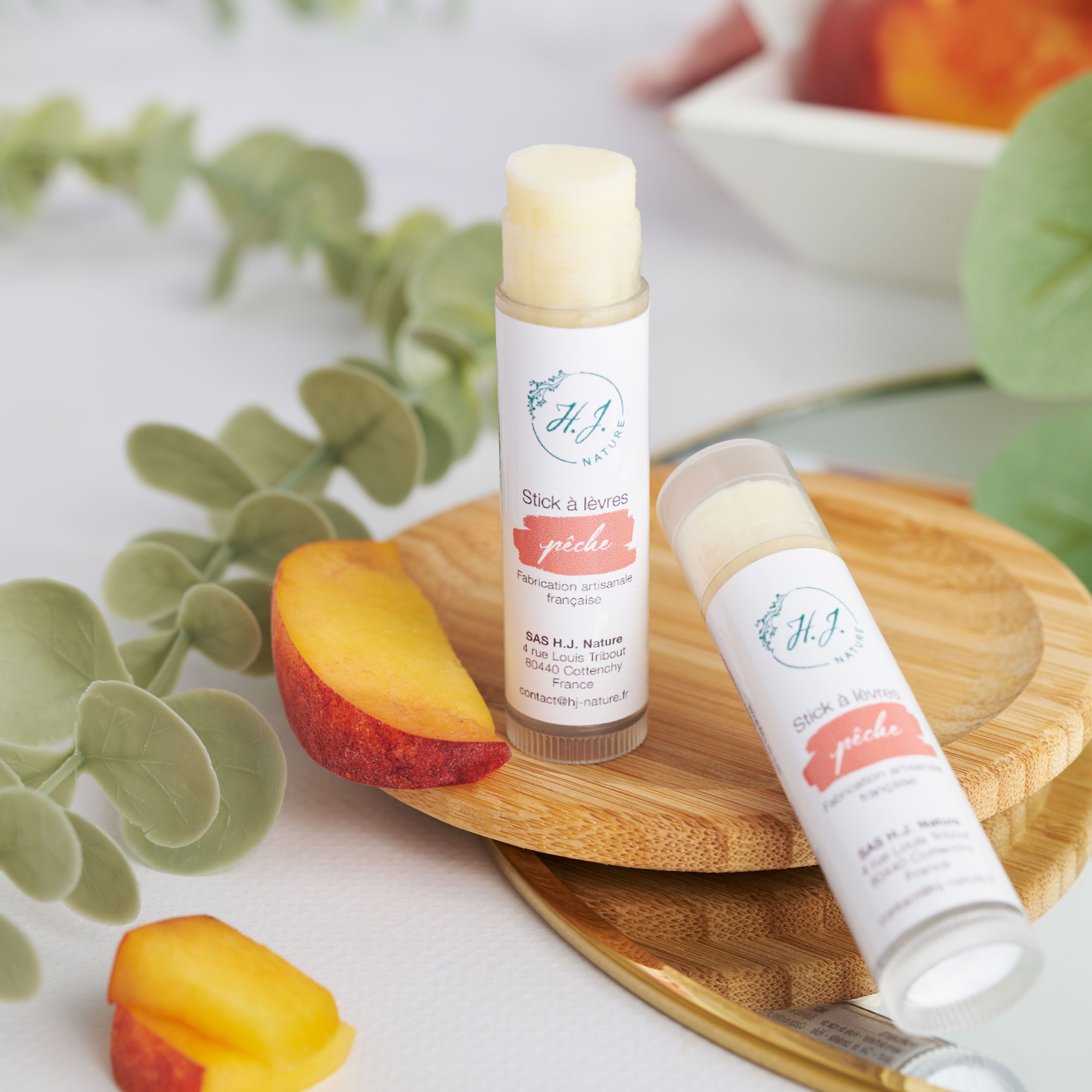 Pfirsich-Lippenbalsam