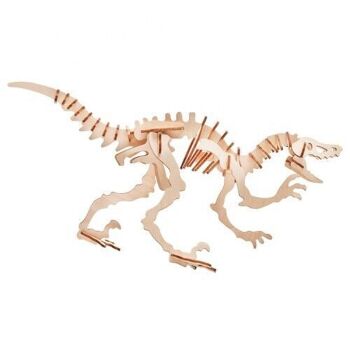 Kit de construction Dino Dinosaure Velociraptor bois 5