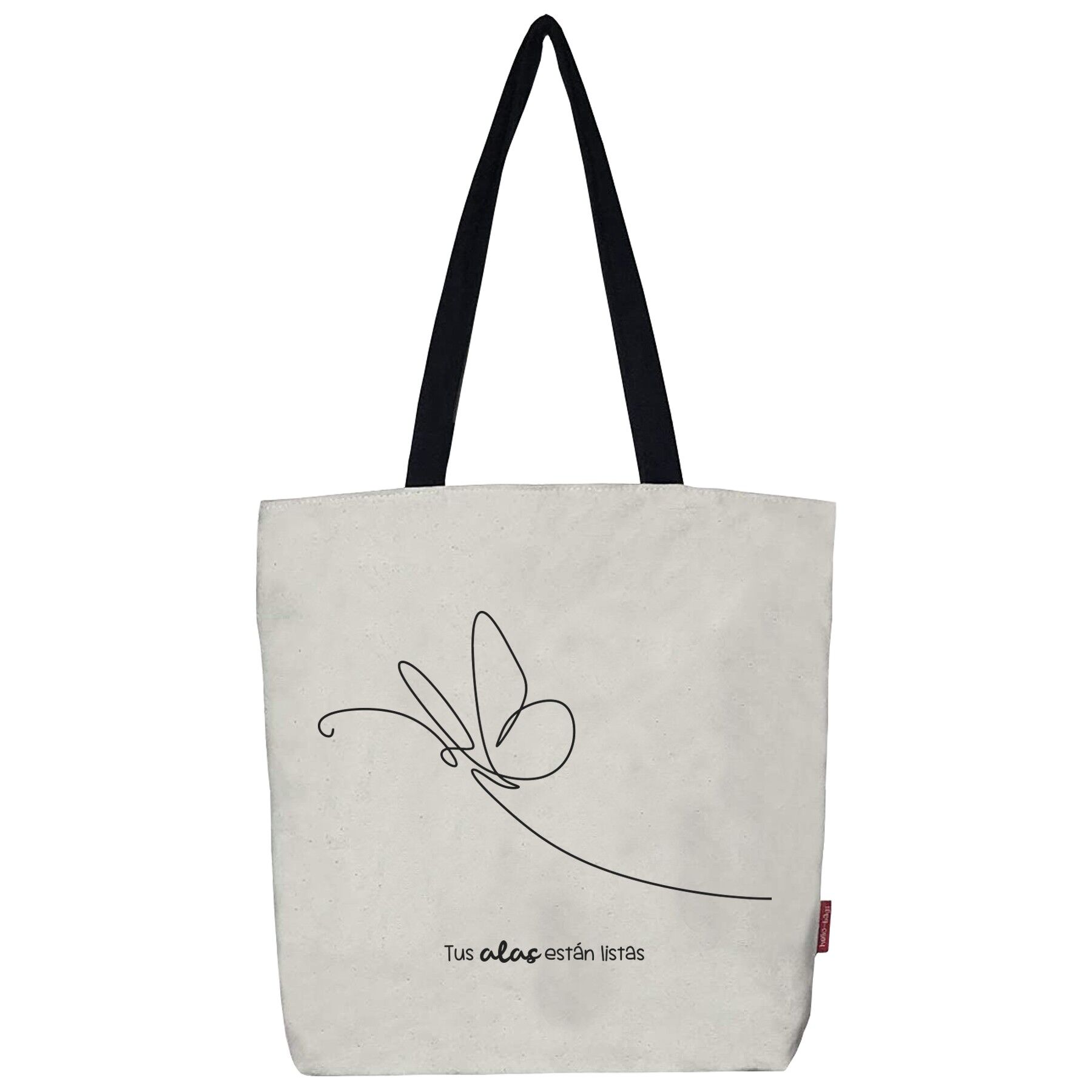 Tote bag, 100% cotton, "Your wings" model