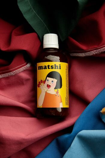 Matshi - sauce ultrapiquante piments habanero rouge 100 ml 1