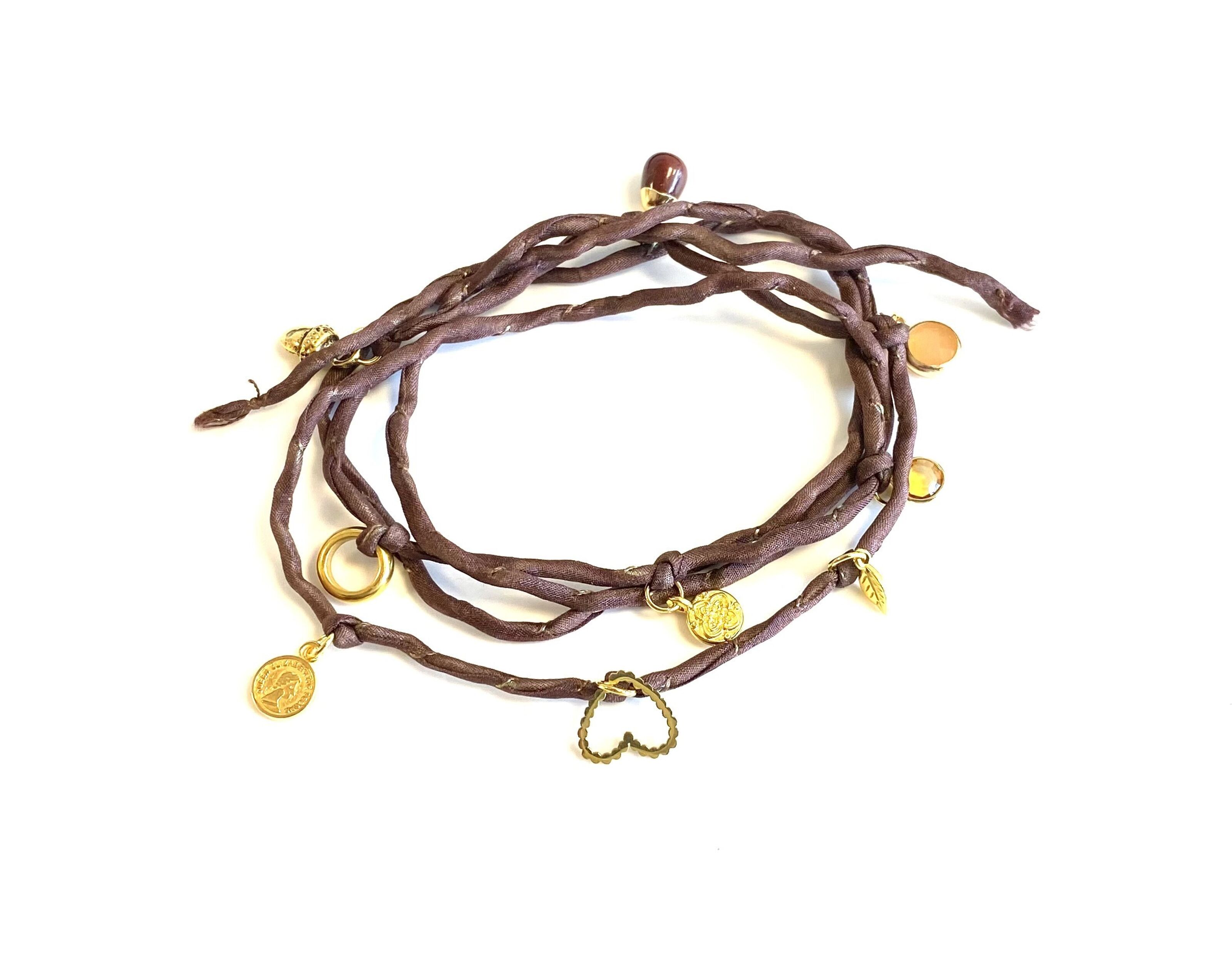 Bracelet élastique 9 marron - NewShopMode