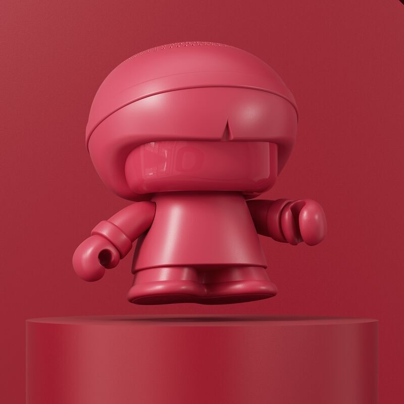 🎵Xboy Bluetooth-Lautsprecher aus recyceltem Kunststoff – Rot 🎵