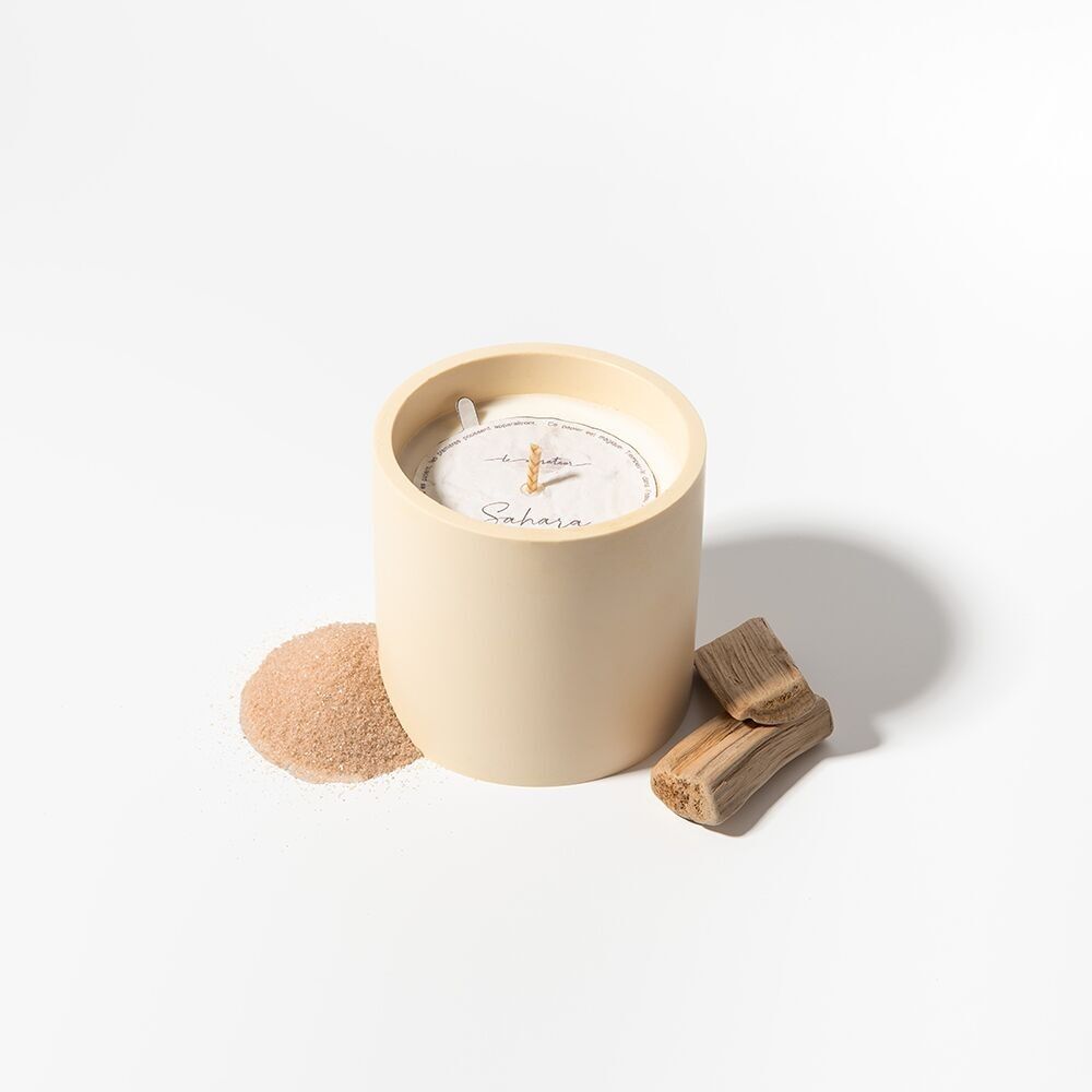 Candela Sahara - Candela Ricaricabile e Profumata Bois de Oud