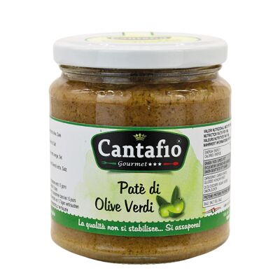 Crème d'olive verte 280g | Idéale pour tartine et apéritif