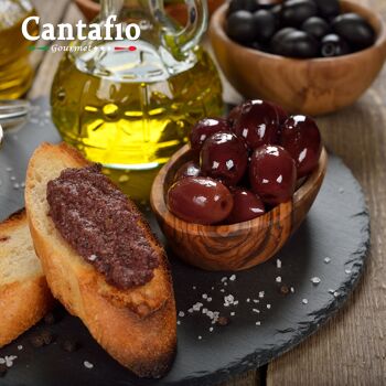 Crème aux olives noires 280g | Idéale pour tartine et apéritif 4