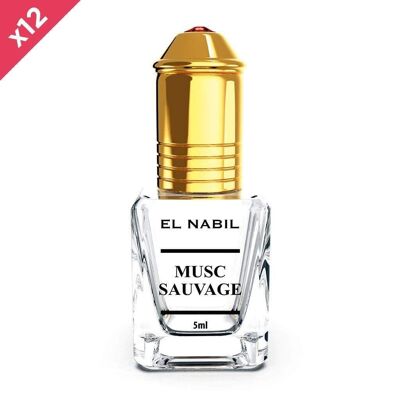 MUSC SAUVAGE x12 - Extrait de Parfum