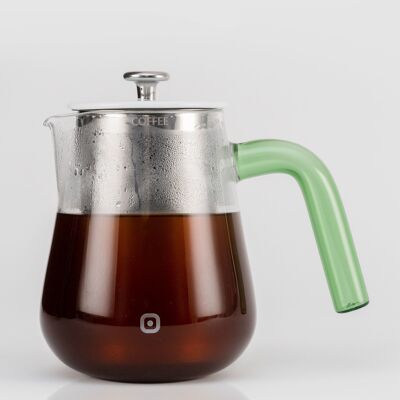 Arca X-Tract Brew Kaffeebereiter 0,8 Liter – Griff green