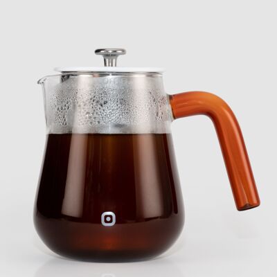 Arca X-Tract Brew Kaffeebereiter 0,8 Liter – Griff amber