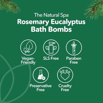 Bombe de bain Romarin Eucalyptus - pack de 3 4