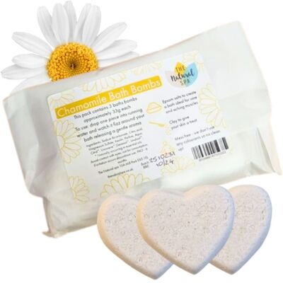 Chamomile Bath Bomb - pack of 3