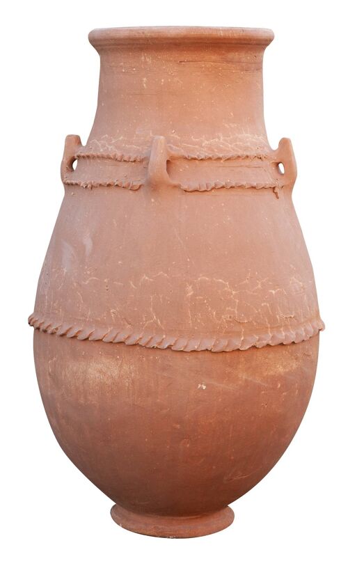 Anfora Con Manici In Terracotta Tradizionale Del Deserto Del T0563