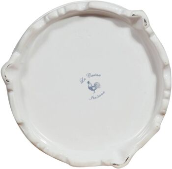 Pot à Sel Porcelaine Blanche Shabby L16xpr16xh2 4