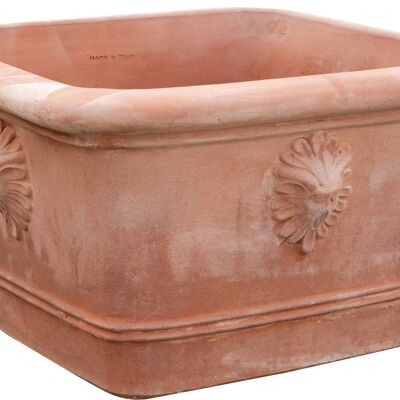 Cesta In Terracotta 100% Made In Italy Interamente Lavorata