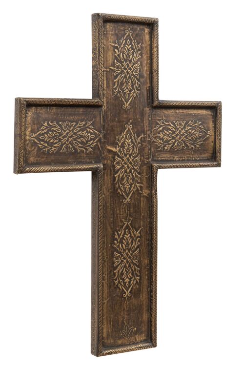 Croce In Legno L35xpr3xh51 Cm, Decorazione Da L7353