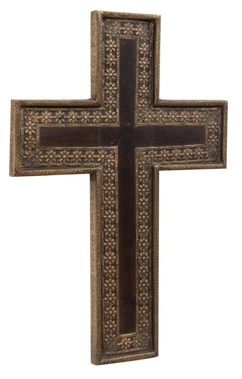 Croce In Legno L35xpr3xh51 Cm, Decorazione Da L7355