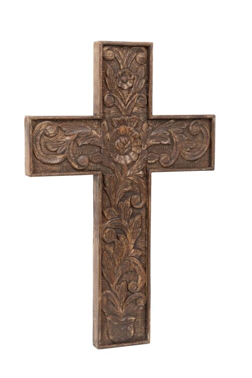 Croce In Legno L43xpr4xh65 Cm, Decorazione Da L7357