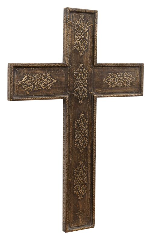 Croce In Legno L45xpr3xh68 Cm, Decorazione Da L7352