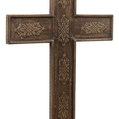 Croce In Legno L45xpr3xh68 Cm, Decorazione Da L7352