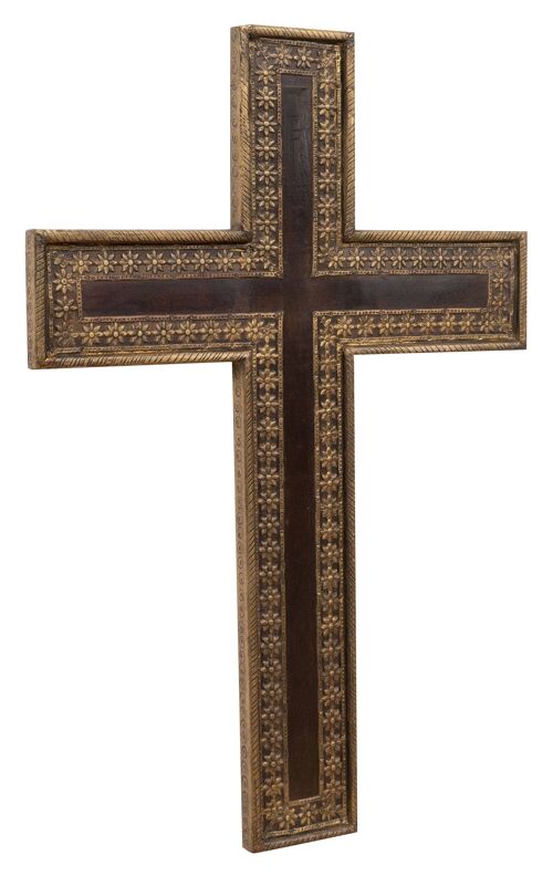 Croce In Legno L45xpr3xh68 Cm, Decorazione L7356