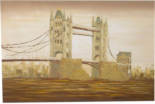 Dipinto A Mano Olio Su Tela Tower Bridge 150