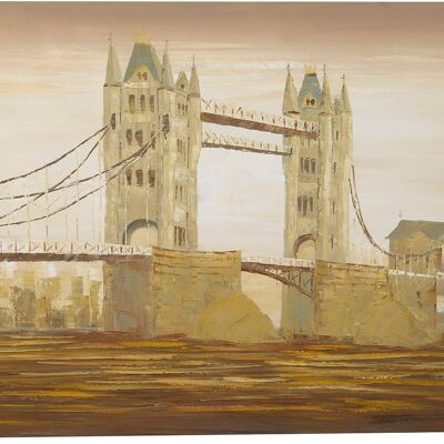 Dipinto A Mano Olio Su Tela Tower Bridge 150