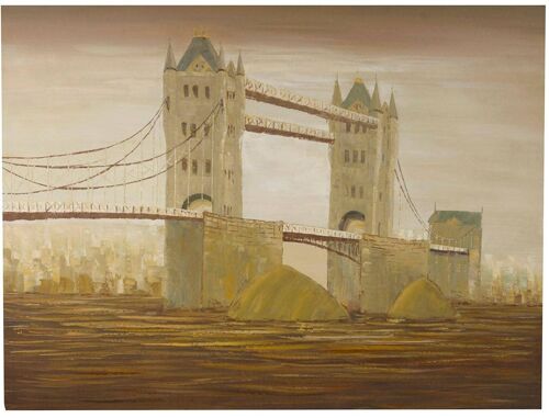 Dipinto A Mano Olio Su Tela Tower Bridge 200