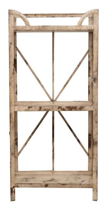 Shabby Etagere En Fer Naturel Finition Antique 3 2