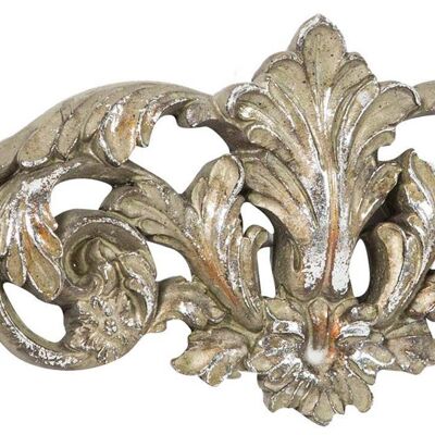 Fregio Decorativo Finitura Argento Anticato L48xpr2xh14 Cm