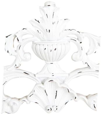 Frise Décorative Finition Blanc Antique L41xd3xh18 Cm 2