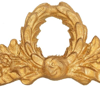 Fregio Decorativo In Legno Finitura Foglia Oro L7665-O