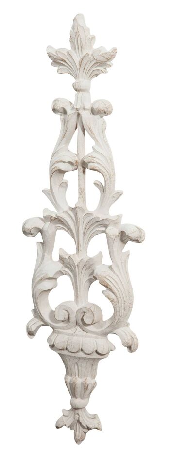 Frise en Bois Finition Blanc Antique Made In Italy 1