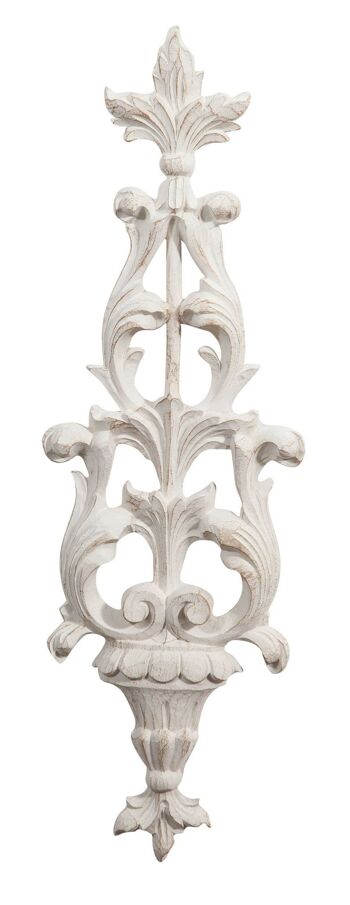 Frise en Bois Finition Blanc Antique Made In Italy 2