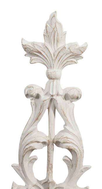 Frise en Bois Finition Blanc Antique Made In Italy 3