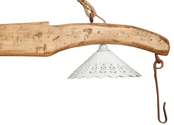 Lustre Giogo en bois de tilleul massif Finitu L6225-NT 3