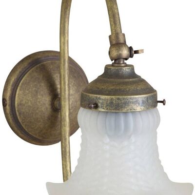 Lampada Applique A Muro Style Liberty In Fusione Di B0855