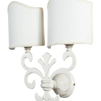 Lampada Applique Da Muro Style Fiorentino In Fusione DiB0876