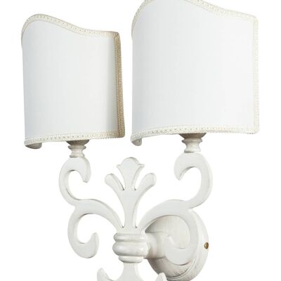 Lampada Applique Da Muro Style Fiorentino In Fusione DiB0876