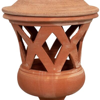 Lampada Lanterna In Terracotta 100% Made In Italy T0705