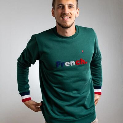 Sweatshirt Bruno - Coton Bio - Vert