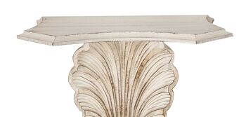 Etagère Murale En Bois Finition Blanc Antique L6528 3