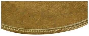 Étagère en bois finition feuille d'or antique Made L7587-O 4