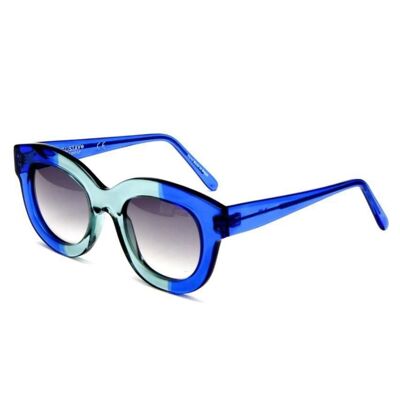 G12- Gustavo Eyewear - Translucent Blue and Aqua