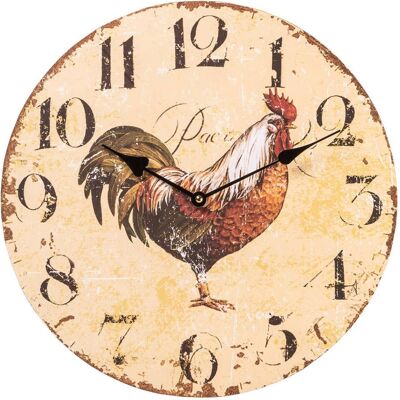 Orologio Da Appendere Gallo Giallo