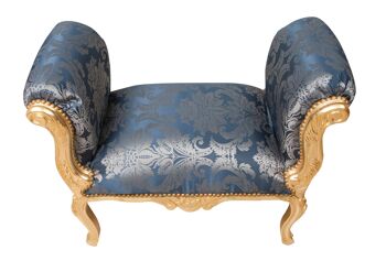 Banquette De Style Louis XVI En Bois Massif L6328-2 3