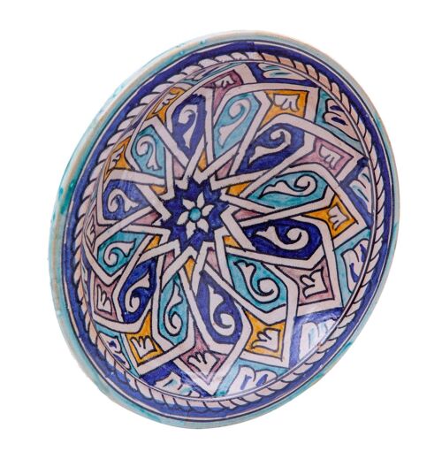 Piatto In Ceramica Decorato A Mano   2